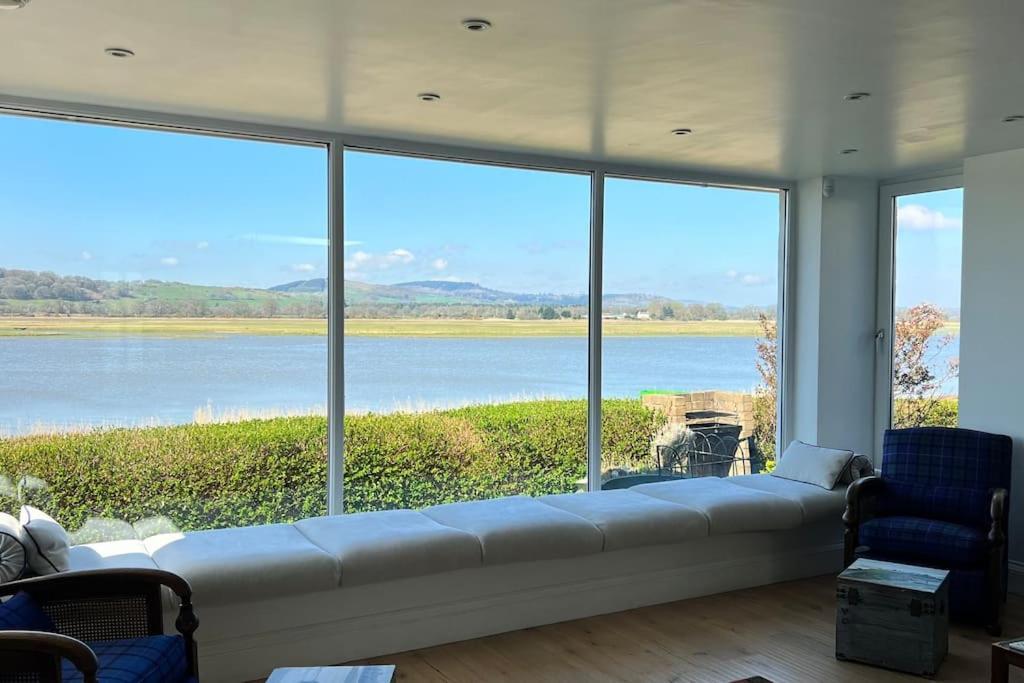 Shorepark - Waterfront Cottage With Stunning Views Dumfries Exterior foto